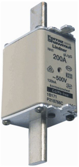 Mynd af Gripvar 500V NH1 gG 125A