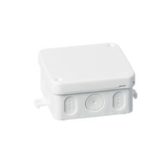 Mynd af Tengidós IP65  75x75x38mm Hvít