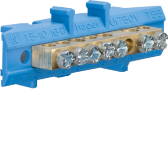 Mynd af Tengikubbur lóðréttur 3x16mm²+4x10mm² Blár