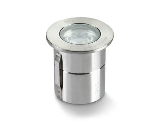 Mynd af Jarðljós GL019 1W LED 3K Stál