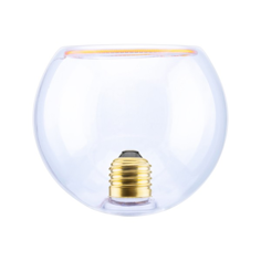Mynd af LED Floating Goble 125mm öfug glær