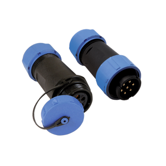 Mynd af Tengi 7 pinna DMX hulsa Karl IP68