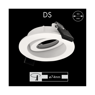 Mynd af Module 16 Swivel Ring DS White