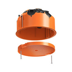 Mynd af Tækjadós í holveggi/-loft hringl.120mm