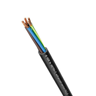 Mynd af Gúmmístrengur halogenfrír H07RN-F 5G 2,5mm² 