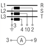 Mynd af Ampersnari CG8 20A 1P 0-1-2-3